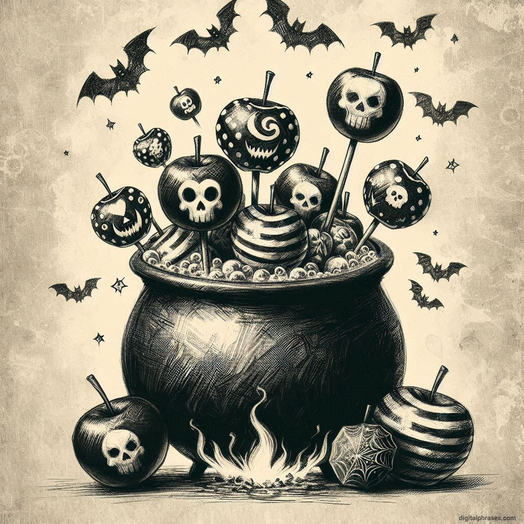 60 Halloween Themed Candy Drawing Ideas 60 Halloween Themed Candy Drawing Ideas