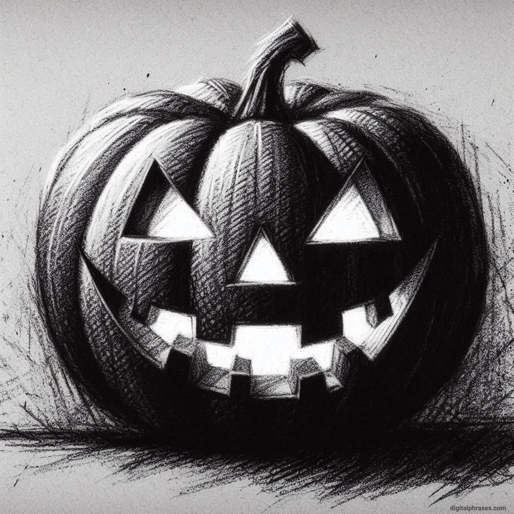 71 Jack-O-Lantern Drawing Ideas