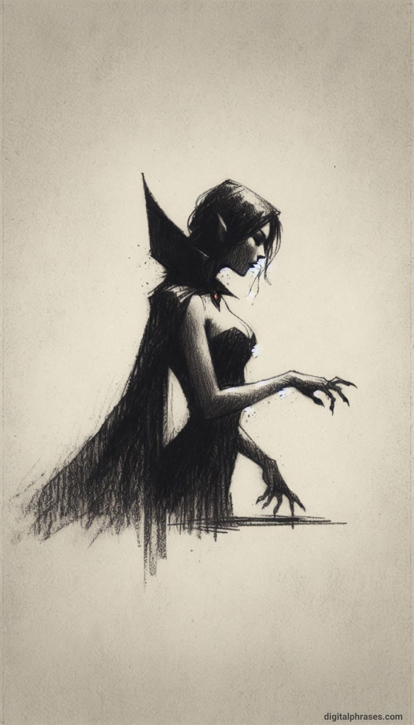 65 Female Vampire Drawing Ideas