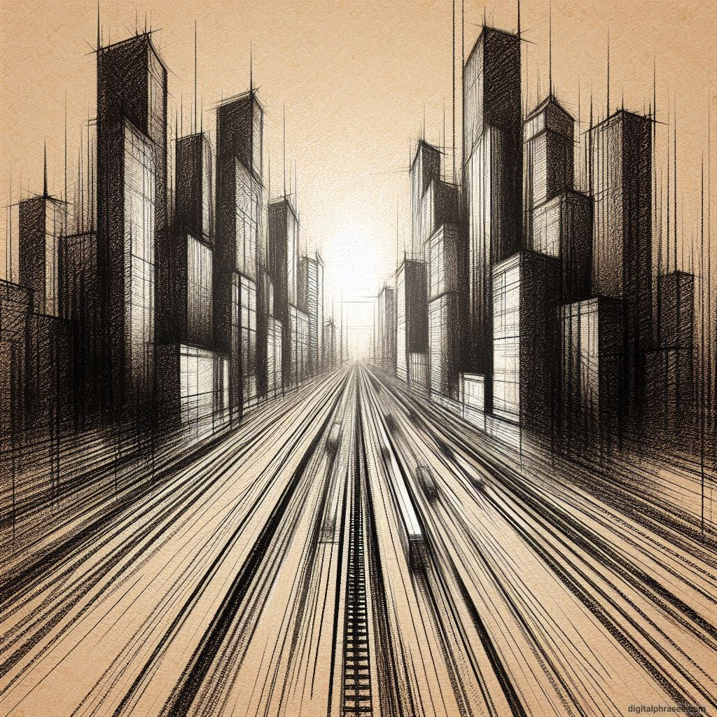 80 One-Point Perspective Drawing Ideas of Cities 80 One-Point Perspective Drawing Ideas of Cities