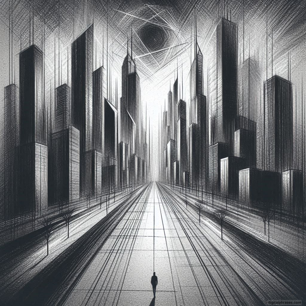 80 One-Point Perspective Drawing Ideas of Cities 80 One-Point Perspective Drawing Ideas of Cities