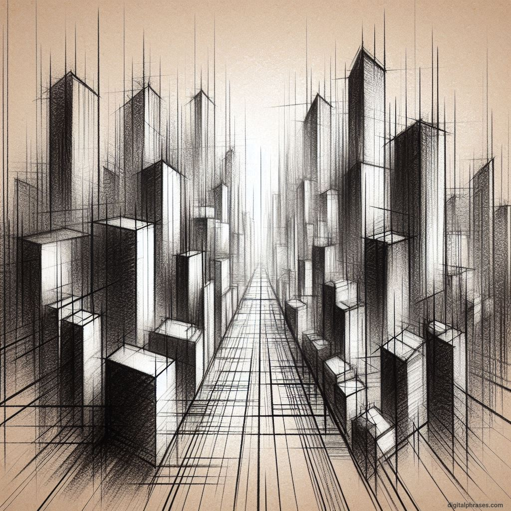 80 One-Point Perspective Drawing Ideas of Cities 80 One-Point Perspective Drawing Ideas of Cities