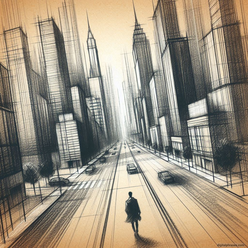 80 One-Point Perspective Drawing Ideas of Cities 80 One-Point Perspective Drawing Ideas of Cities