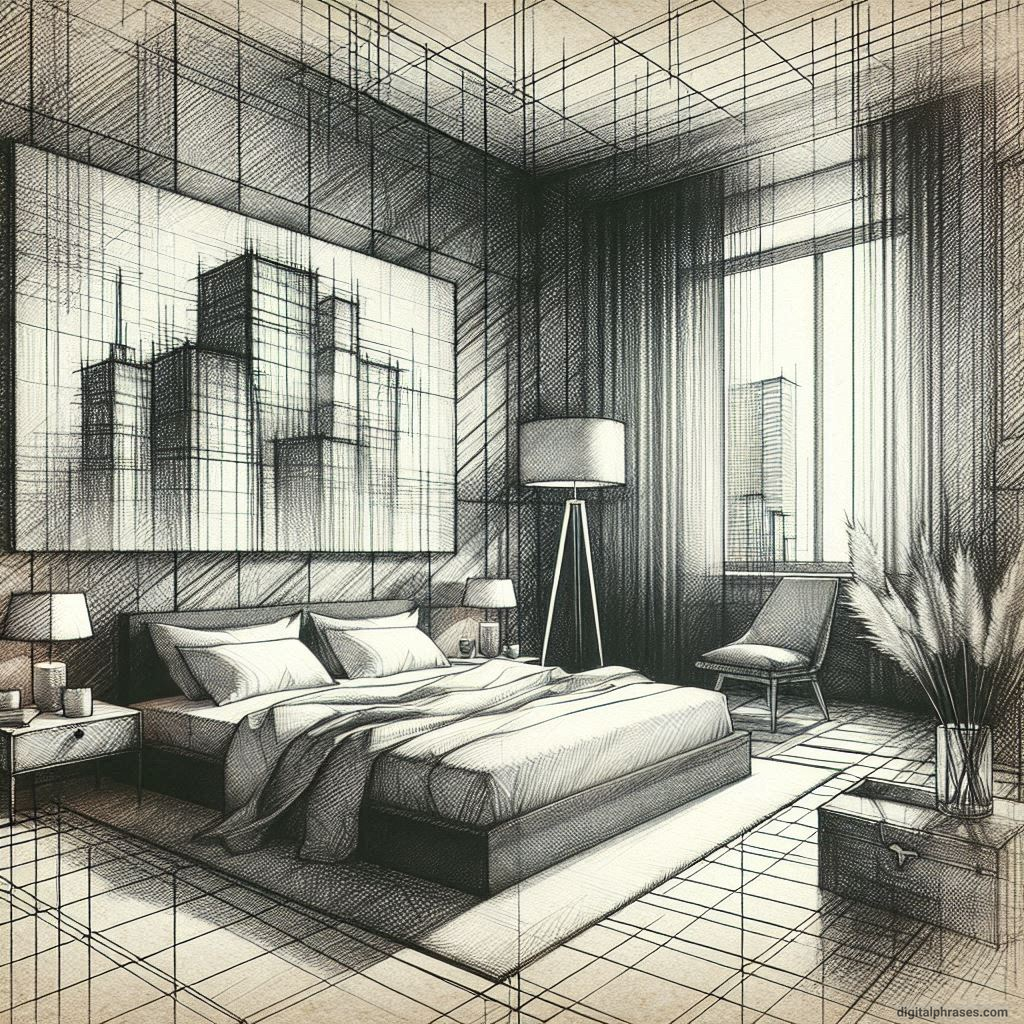 80 One Point Perspective Room/Bedroom Drawings 80 One Point Perspective Room/Bedroom Drawings