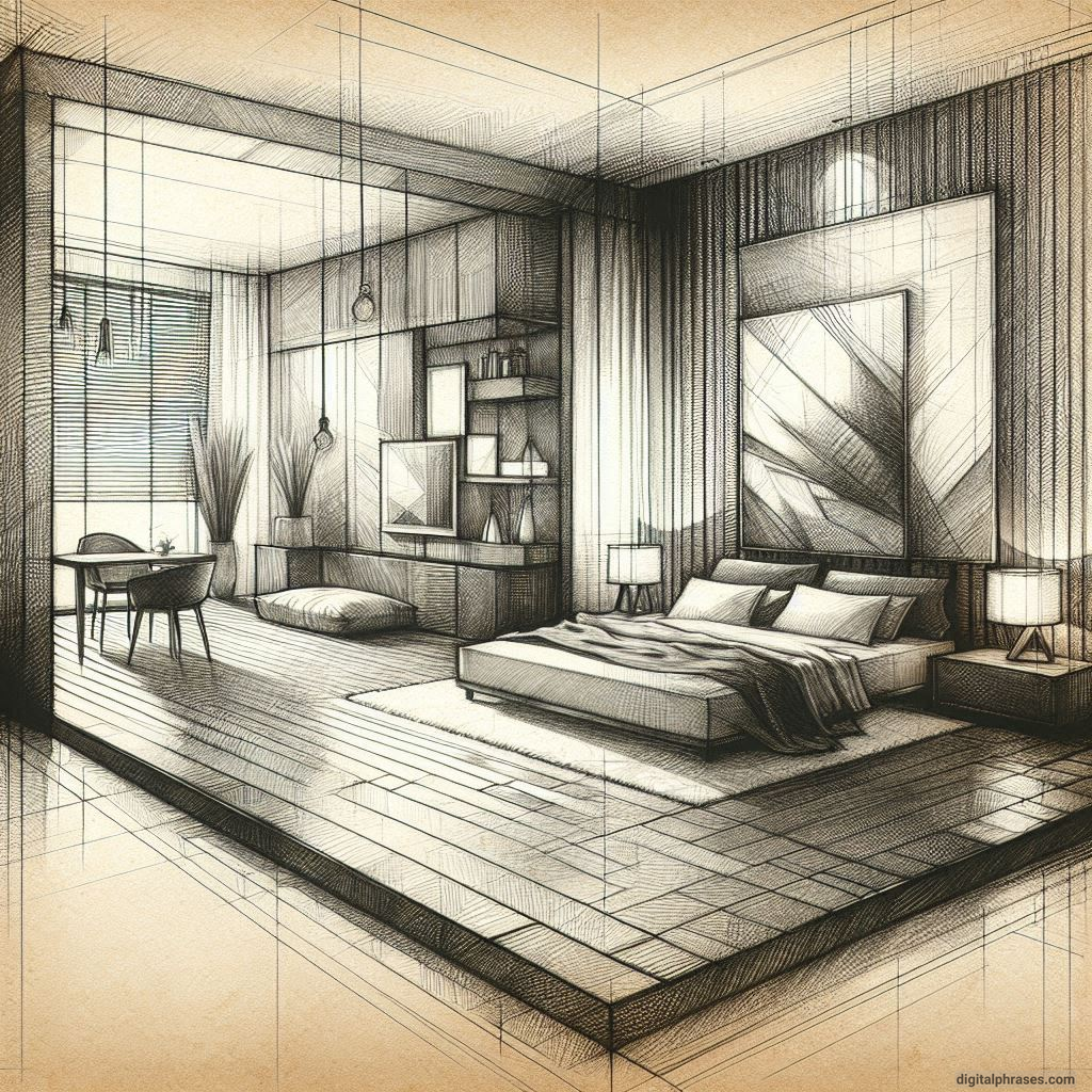 80 One Point Perspective Room/Bedroom Drawings 80 One Point Perspective Room/Bedroom Drawings