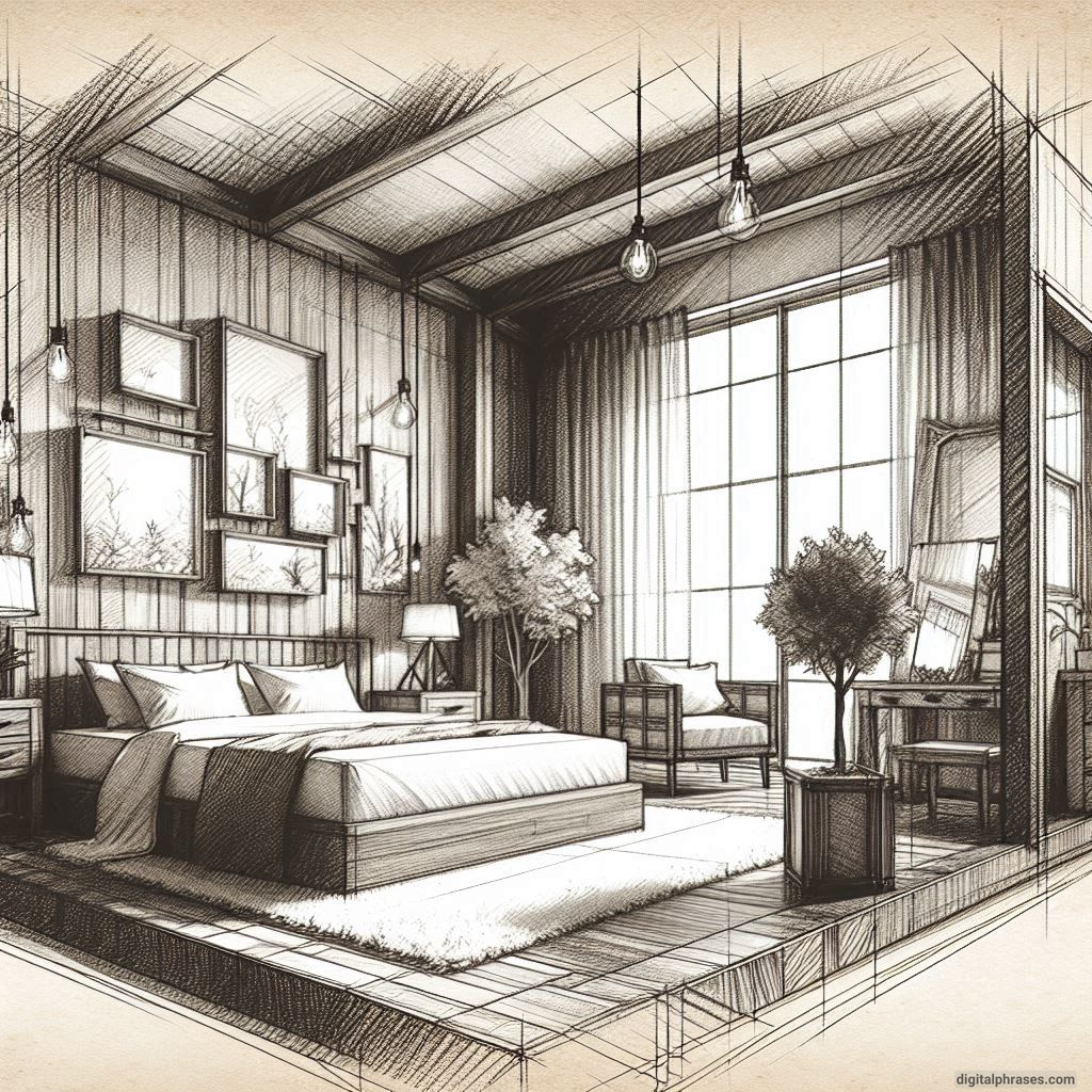 80 One Point Perspective Room/Bedroom Drawings 80 One Point Perspective Room/Bedroom Drawings