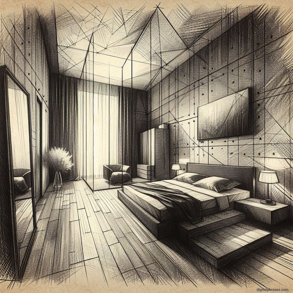 80 One Point Perspective Room/Bedroom Drawings 80 One Point Perspective Room/Bedroom Drawings