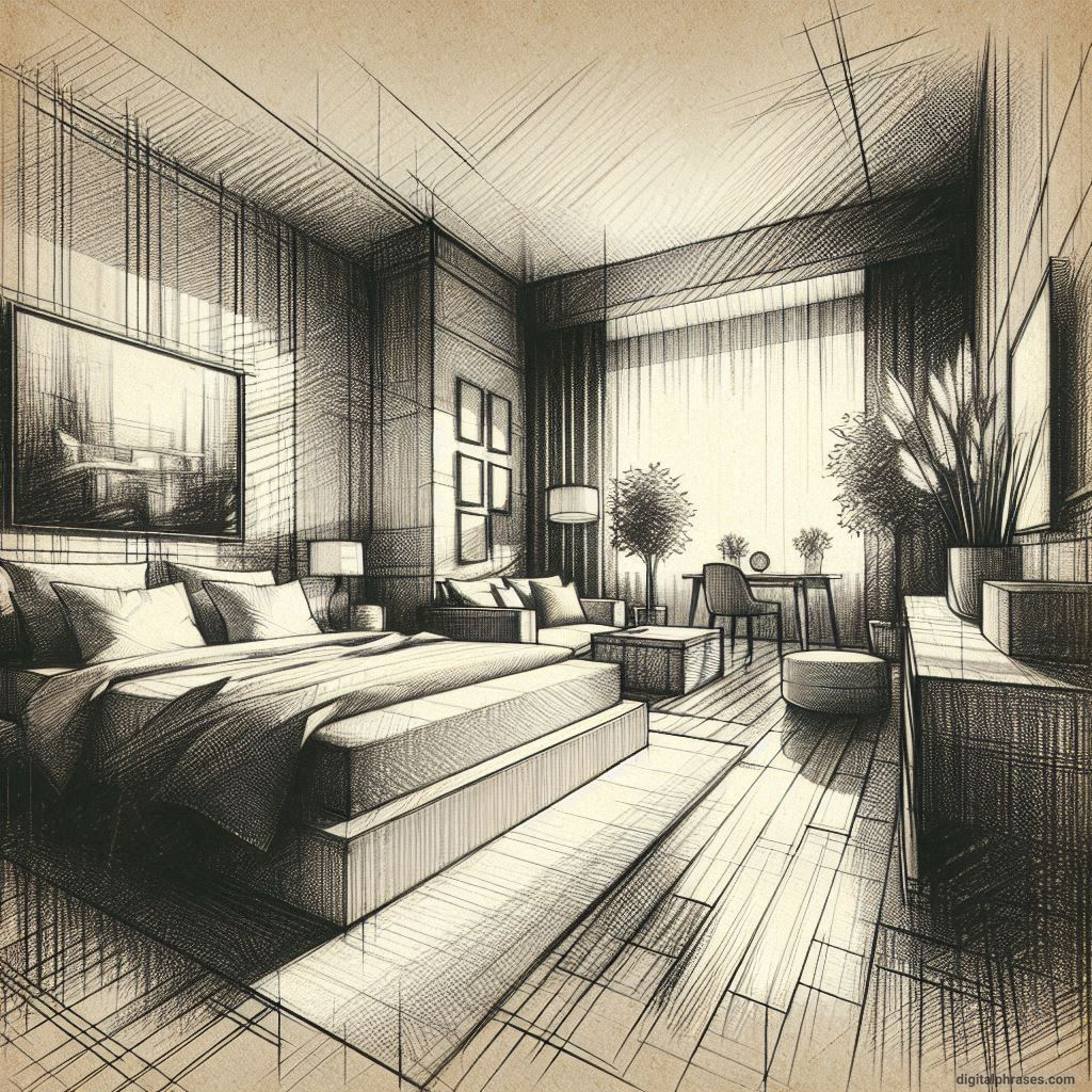 80 One Point Perspective Room/Bedroom Drawings 80 One Point Perspective Room/Bedroom Drawings