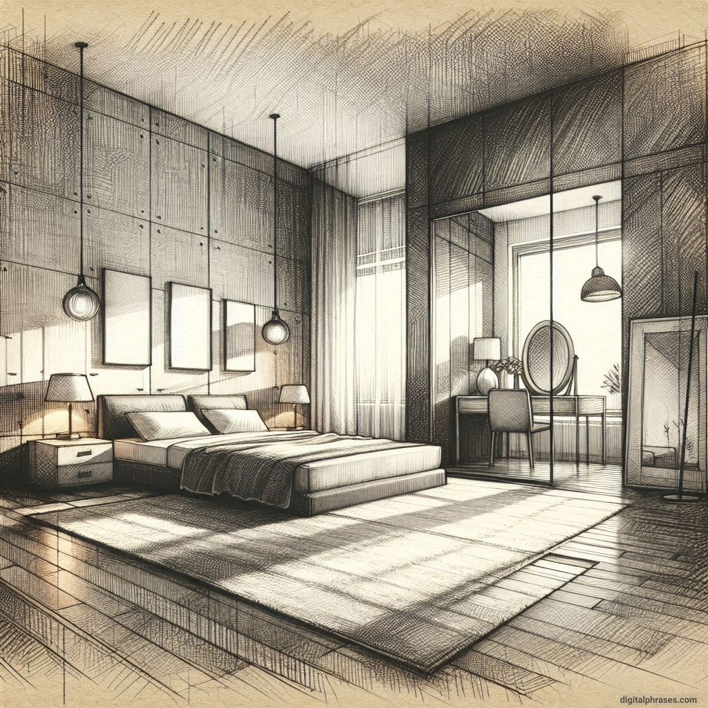 80 One Point Perspective Room/Bedroom Drawings 80 One Point Perspective Room/Bedroom Drawings