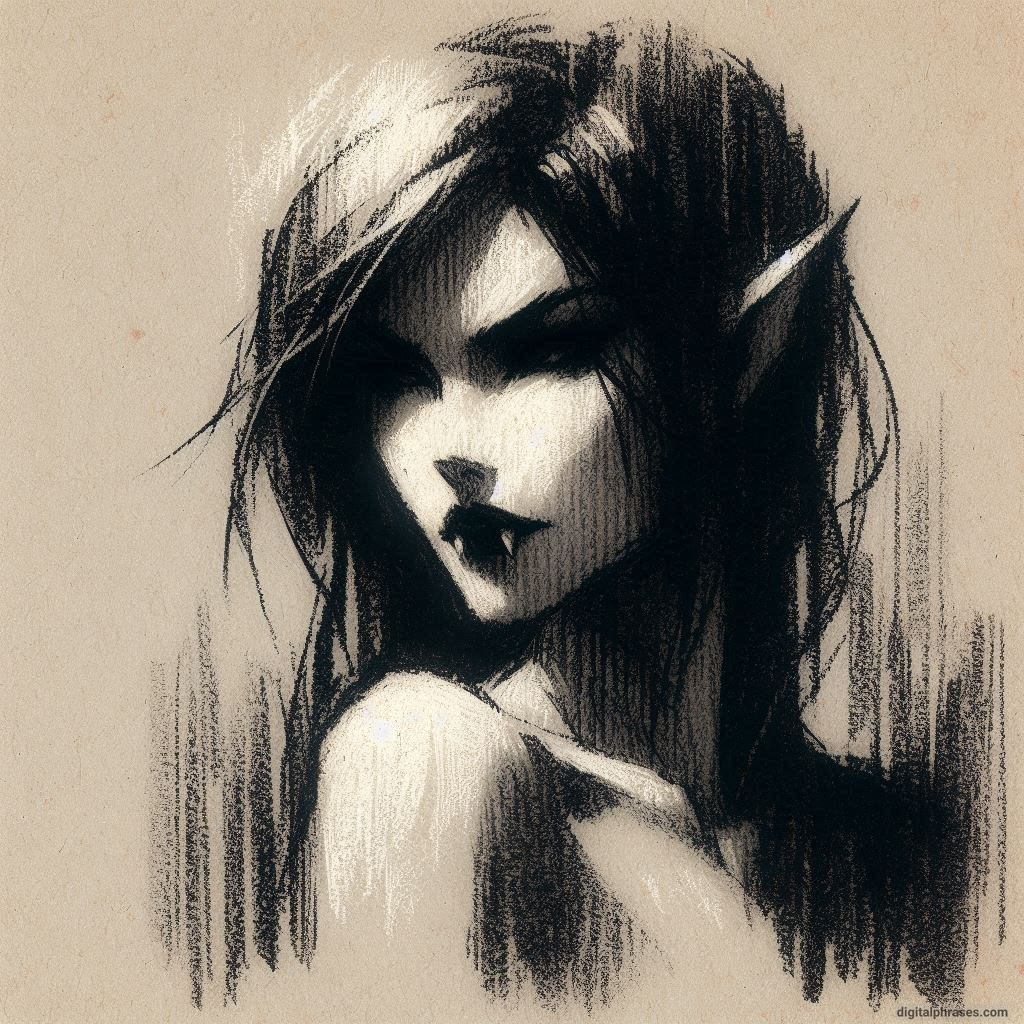 65 Female Vampire Drawing Ideas