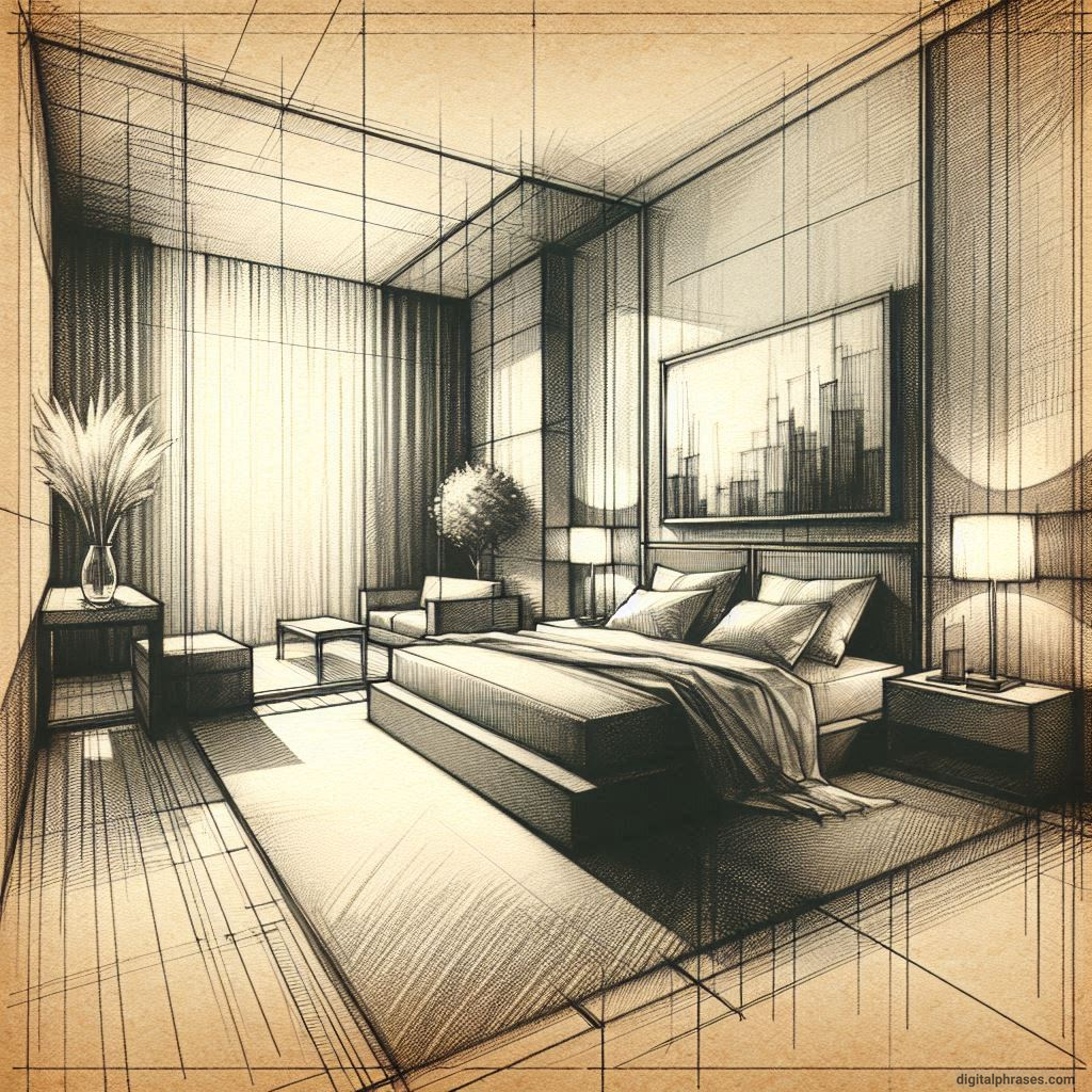 80 One Point Perspective Room/Bedroom Drawings 80 One Point Perspective Room/Bedroom Drawings