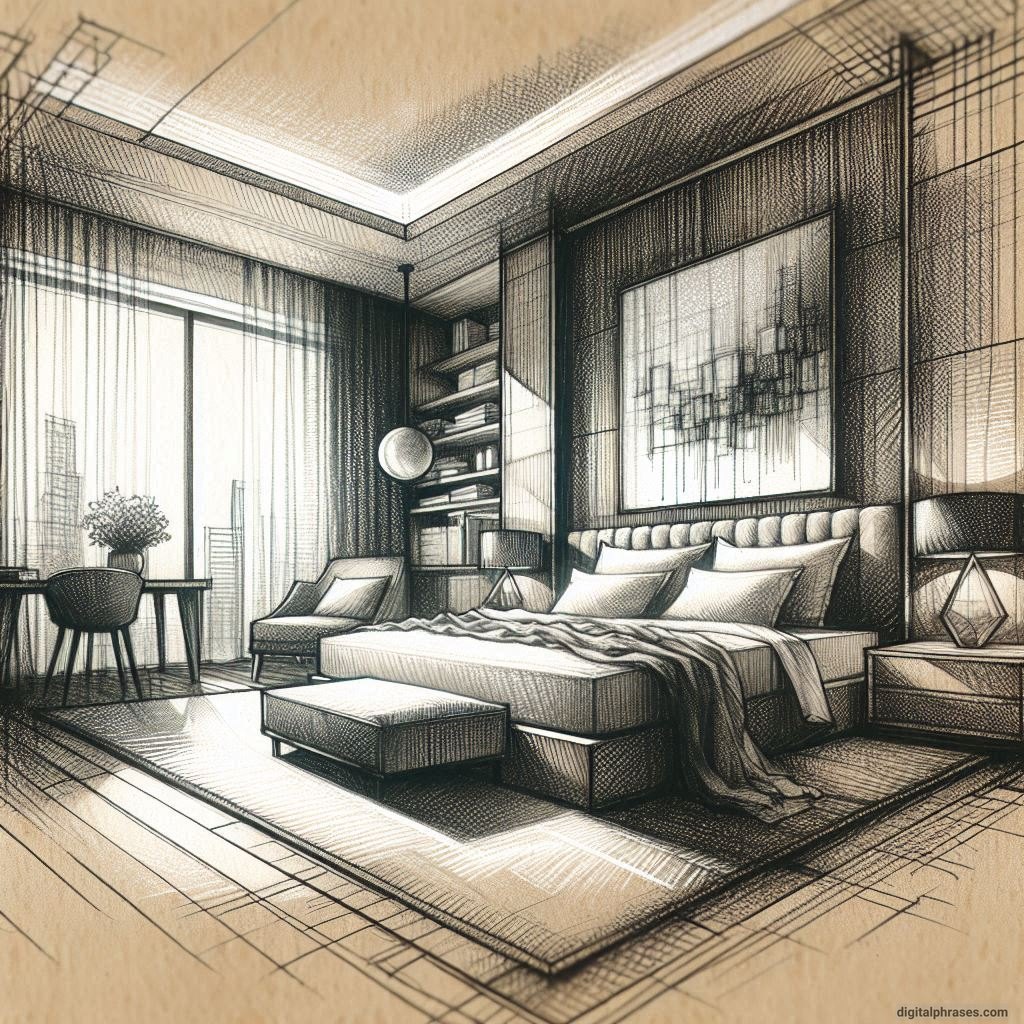 80 One Point Perspective Room/Bedroom Drawings 80 One Point Perspective Room/Bedroom Drawings
