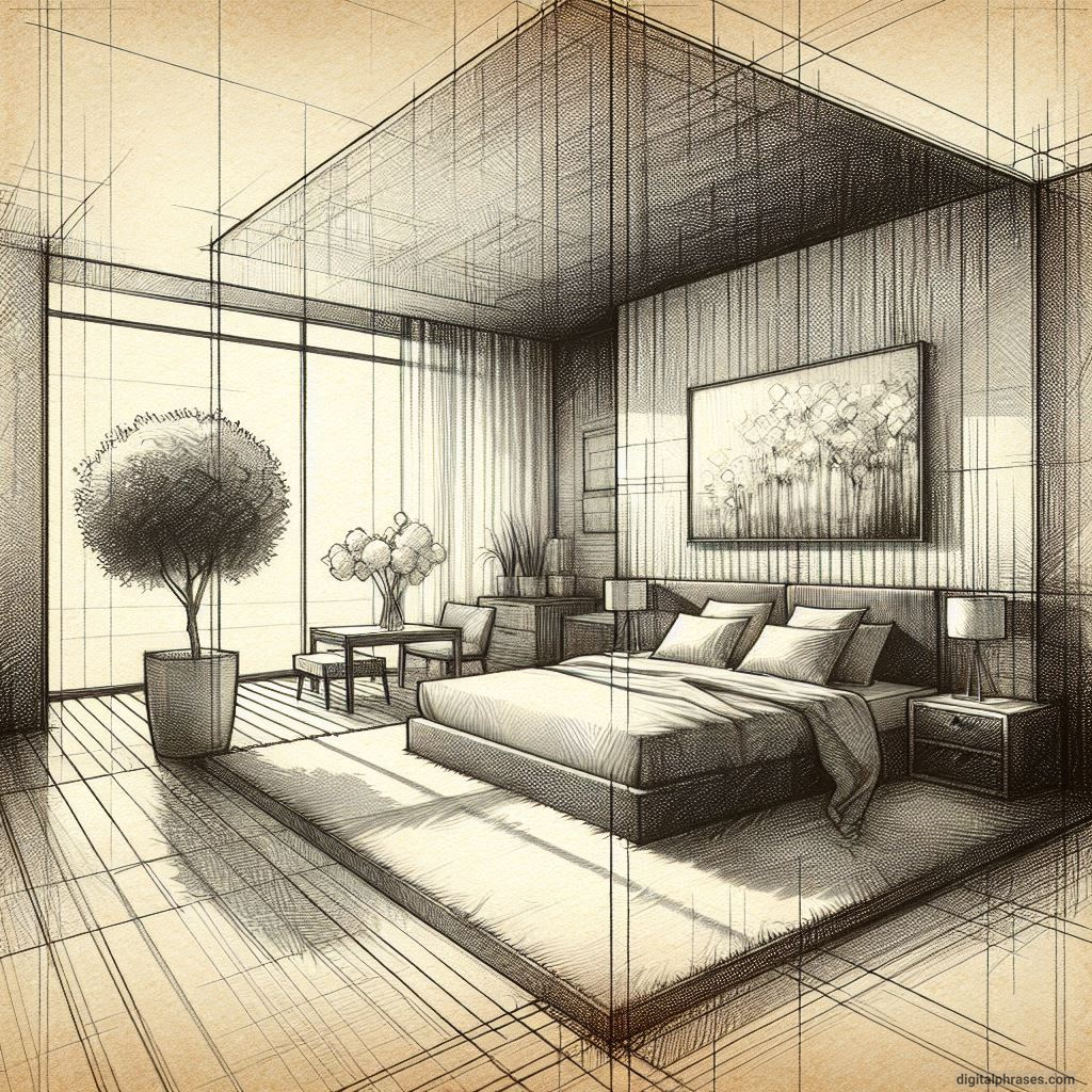80 One Point Perspective Room/Bedroom Drawings 80 One Point Perspective Room/Bedroom Drawings