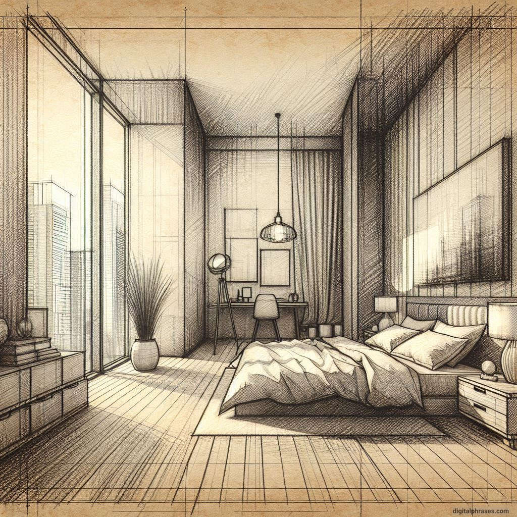 80 One Point Perspective Room/Bedroom Drawings 80 One Point Perspective Room/Bedroom Drawings
