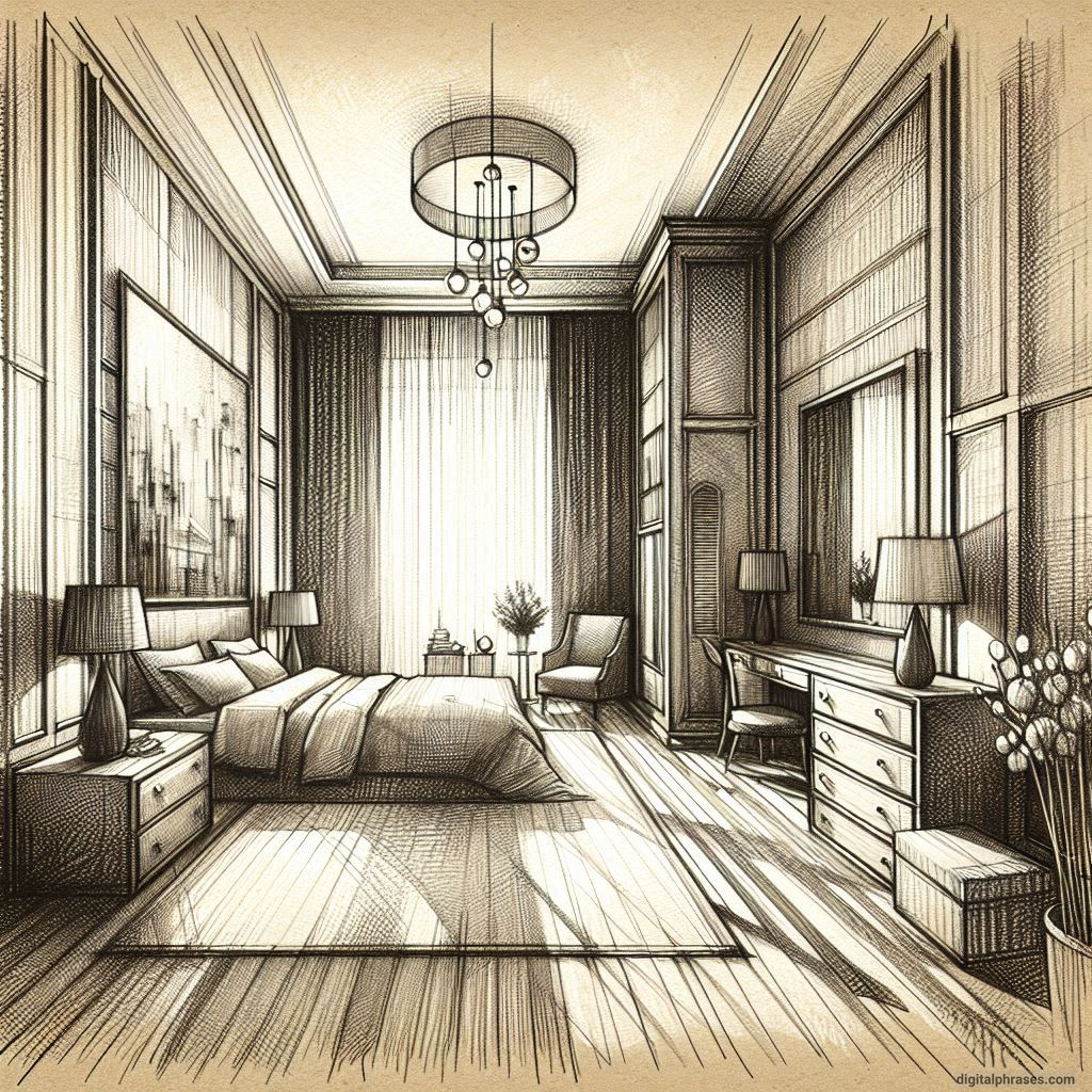 80 One Point Perspective Room/Bedroom Drawings 80 One Point Perspective Room/Bedroom Drawings