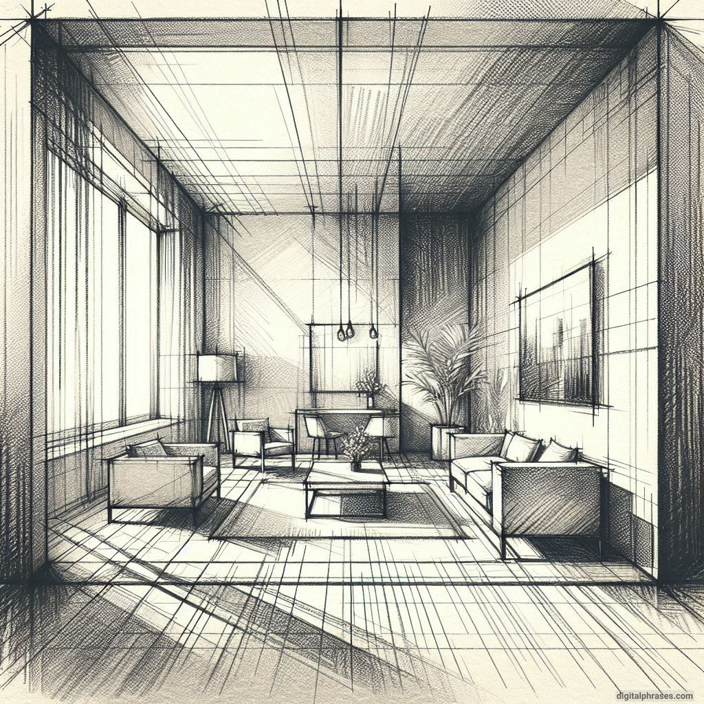 80 One Point Perspective Room/Bedroom Drawings 80 One Point Perspective Room/Bedroom Drawings