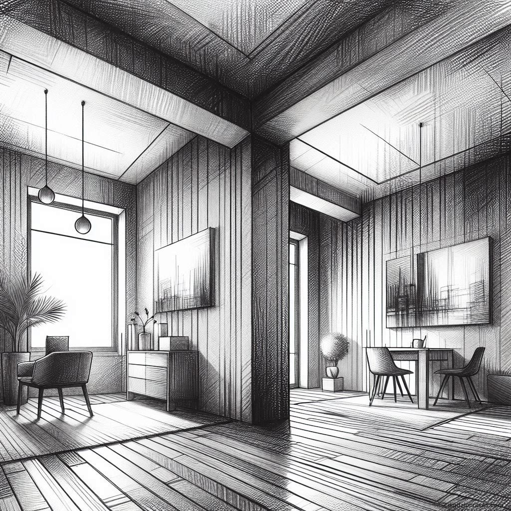 80 One Point Perspective Room/Bedroom Drawings 80 One Point Perspective Room/Bedroom Drawings