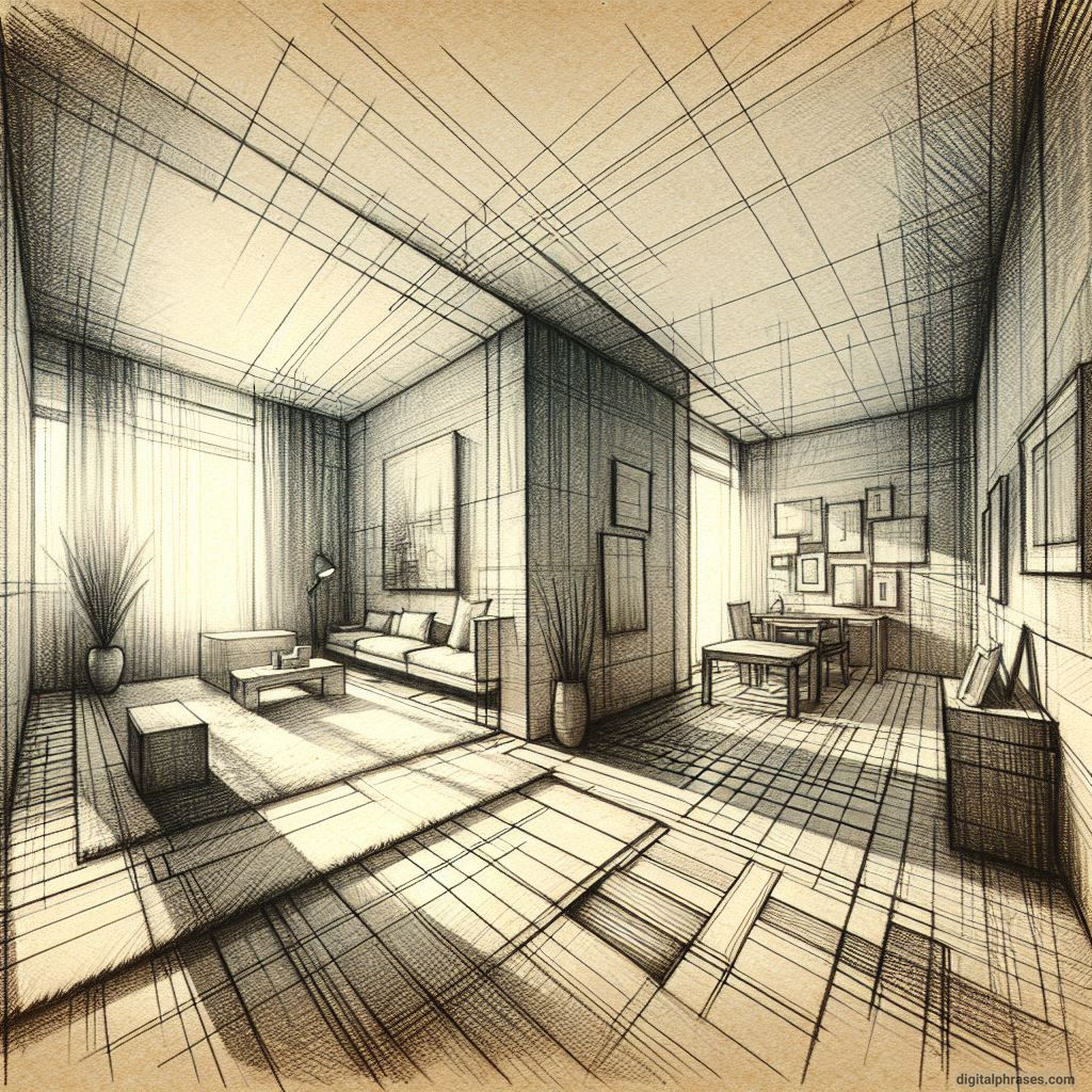 80 One Point Perspective Room/Bedroom Drawings 80 One Point Perspective Room/Bedroom Drawings