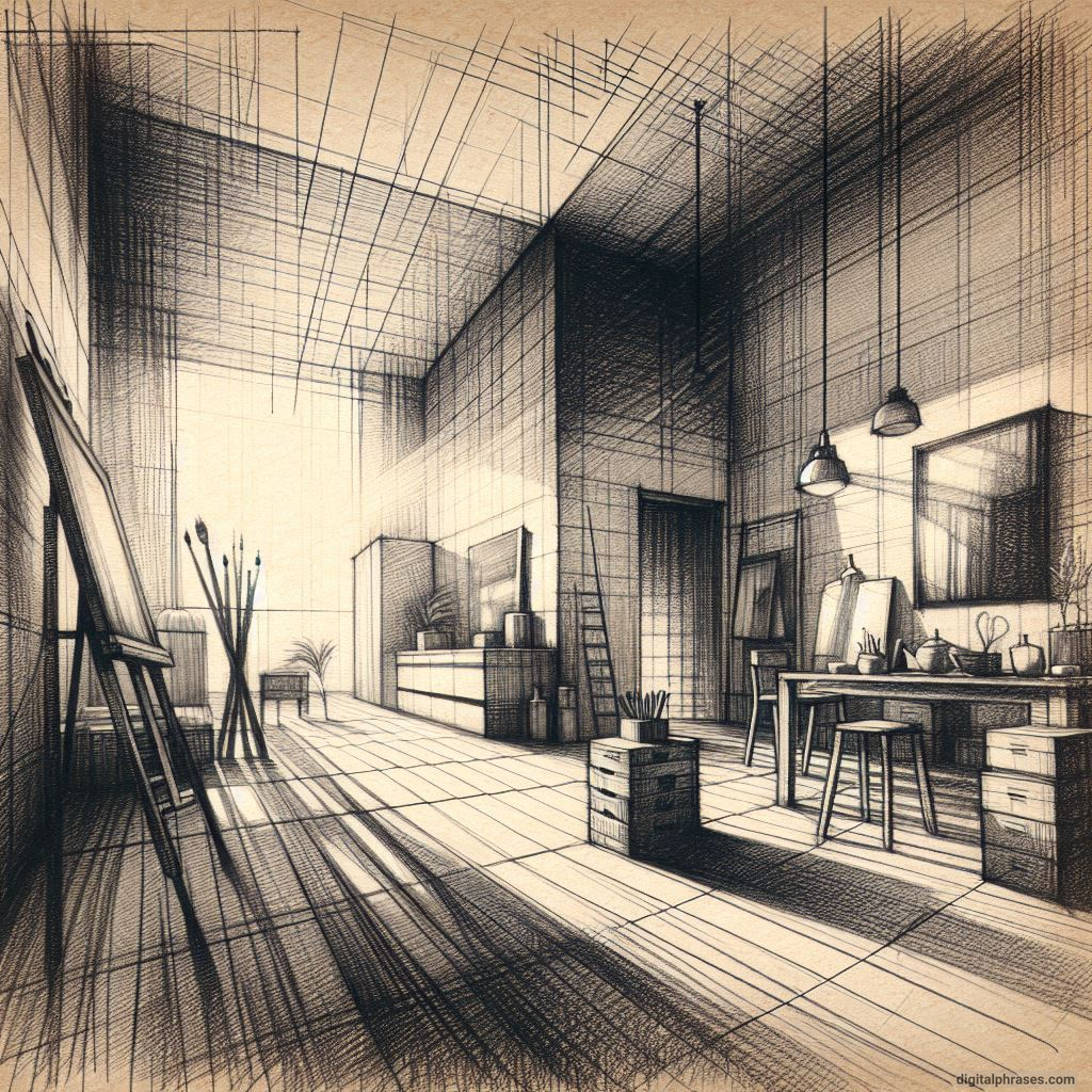 80 One Point Perspective Room/Bedroom Drawings 80 One Point Perspective Room/Bedroom Drawings