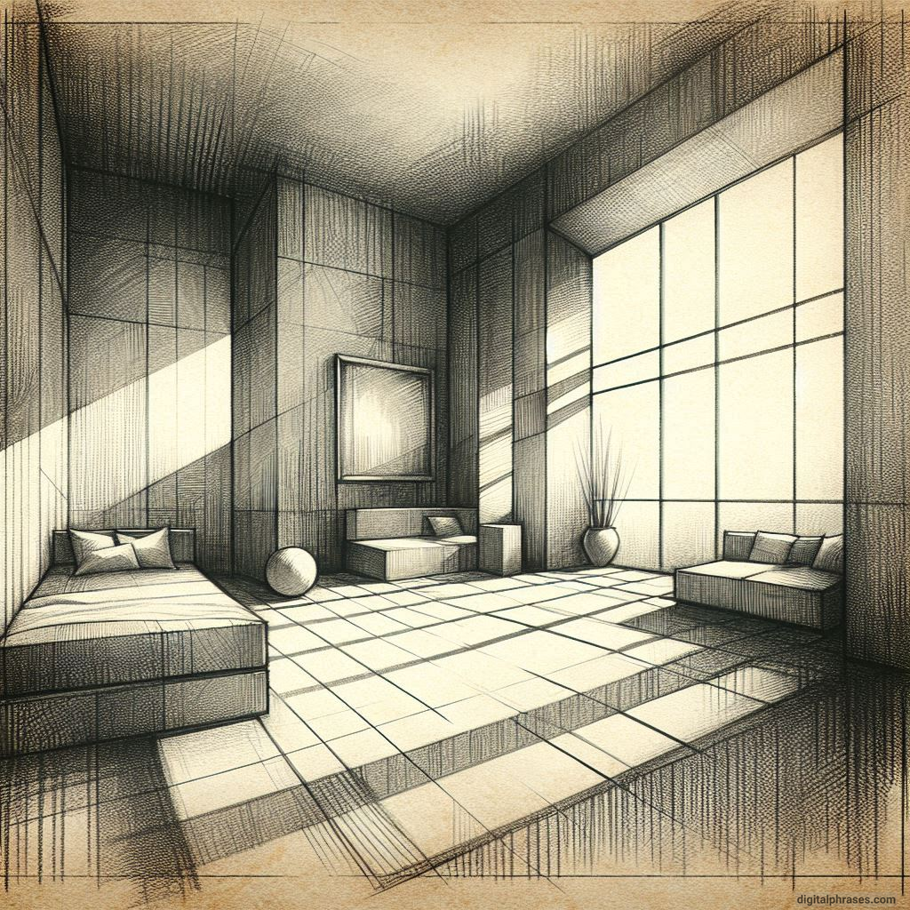 80 One Point Perspective Room/Bedroom Drawings 80 One Point Perspective Room/Bedroom Drawings