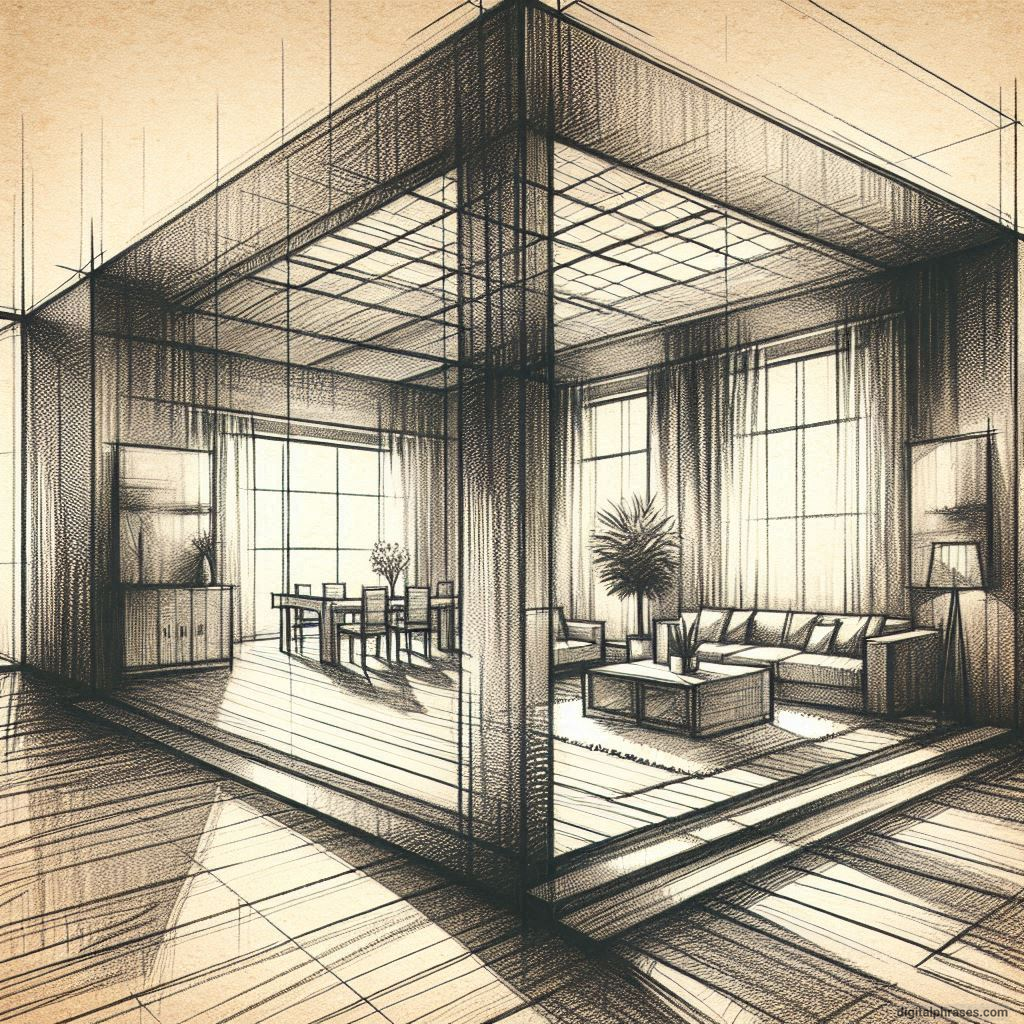 80 One Point Perspective Room/Bedroom Drawings 80 One Point Perspective Room/Bedroom Drawings