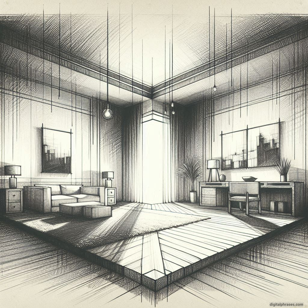 80 One Point Perspective Room/Bedroom Drawings 80 One Point Perspective Room/Bedroom Drawings