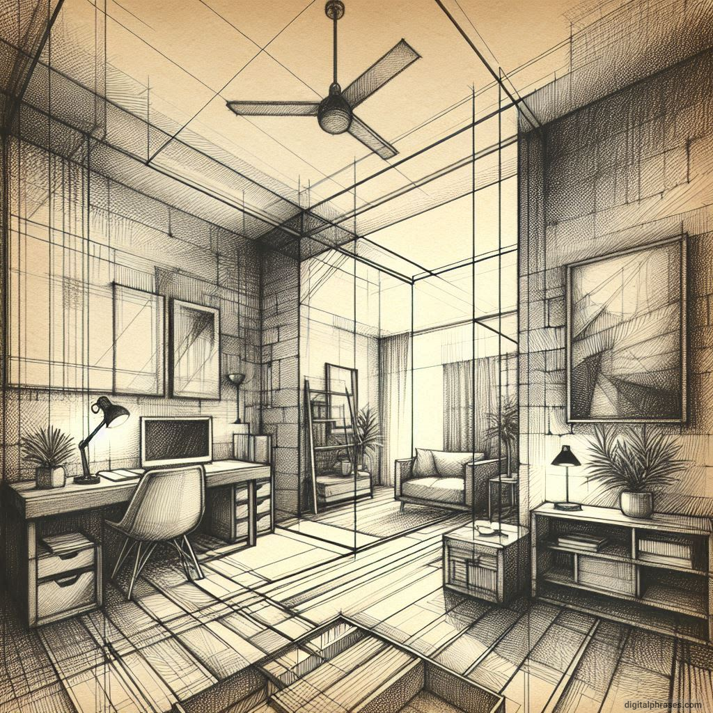 80 One Point Perspective Room/Bedroom Drawings 80 One Point Perspective Room/Bedroom Drawings