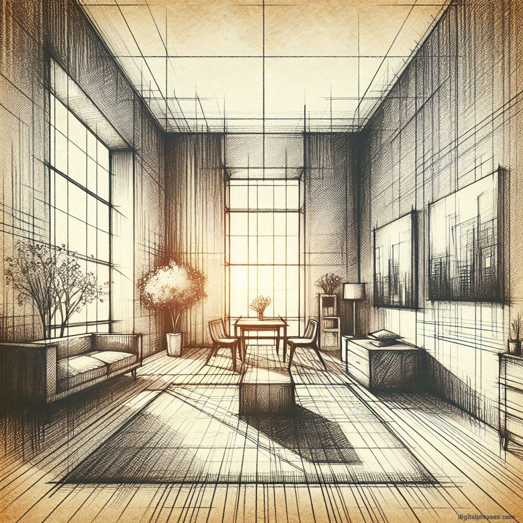 80 One Point Perspective Room/Bedroom Drawings 80 One Point Perspective Room/Bedroom Drawings