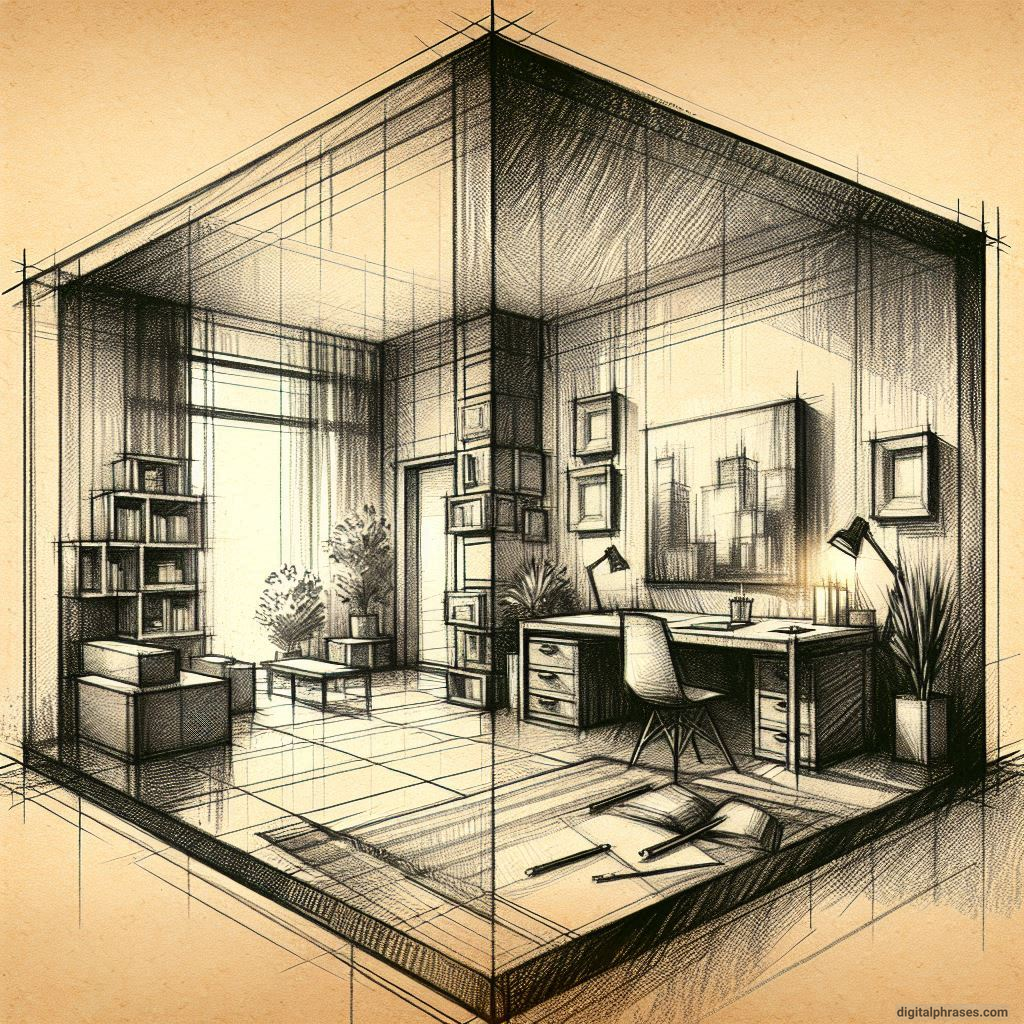 80 One Point Perspective Room/Bedroom Drawings 80 One Point Perspective Room/Bedroom Drawings