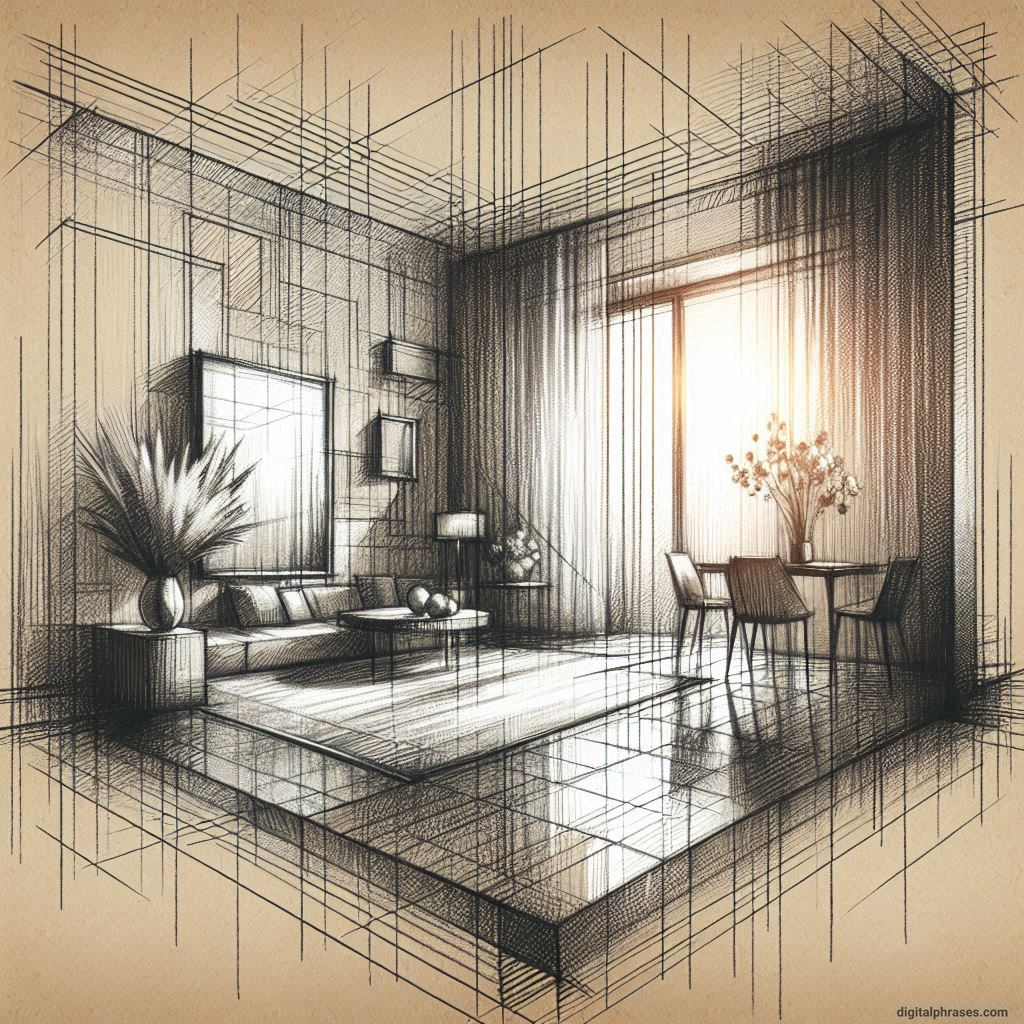80 One Point Perspective Room/Bedroom Drawings 80 One Point Perspective Room/Bedroom Drawings