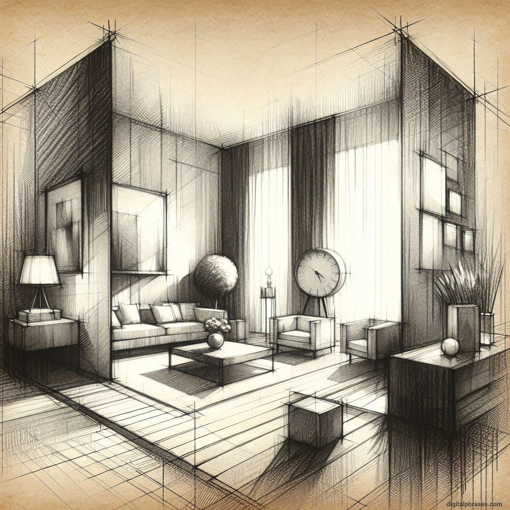 80 One Point Perspective Room/Bedroom Drawings 80 One Point Perspective Room/Bedroom Drawings