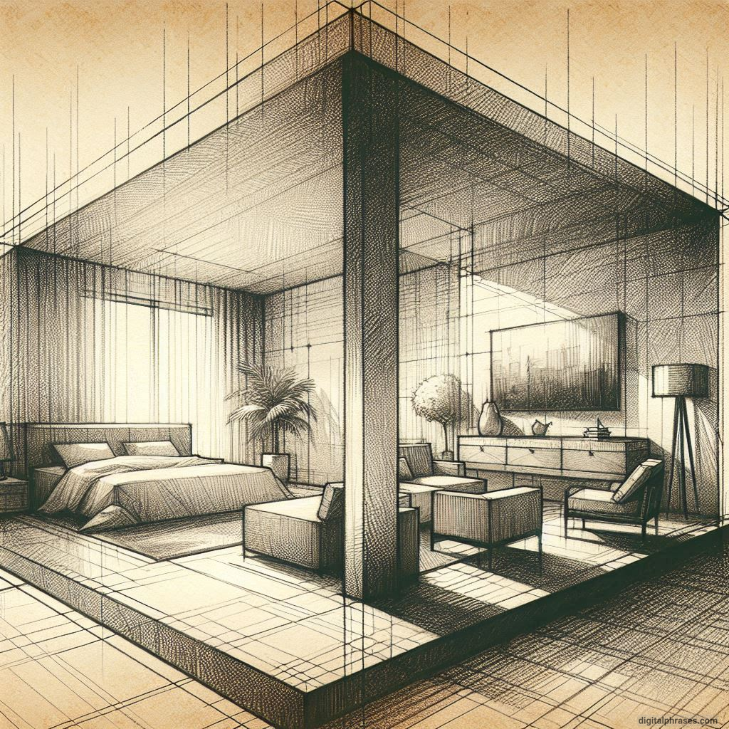 80 One Point Perspective Room/Bedroom Drawings 80 One Point Perspective Room/Bedroom Drawings