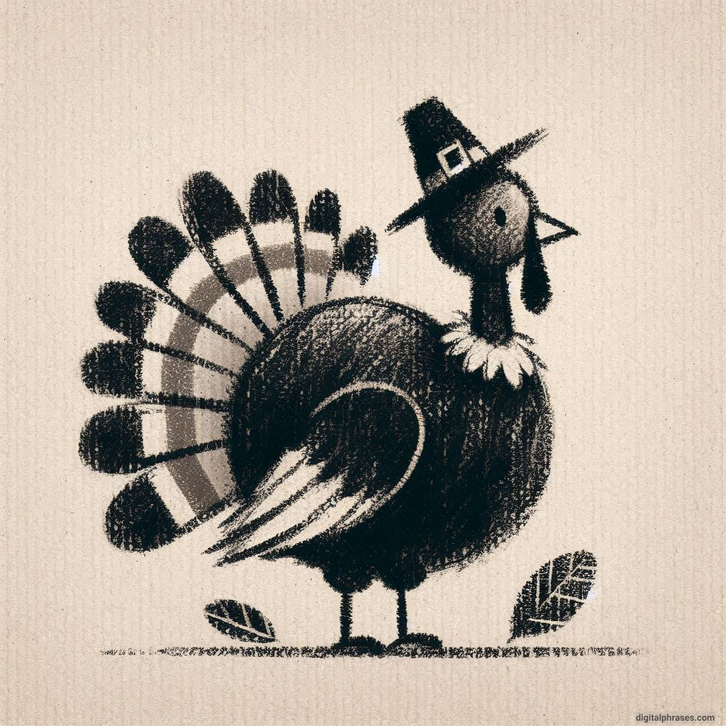 100 Turkey Drawing Ideas (Easy, Difficult, Cute, Funny and Cartoonish)