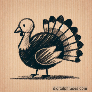 100 Turkey Drawing Ideas (Easy, Difficult, Cute, Funny and Cartoonish)