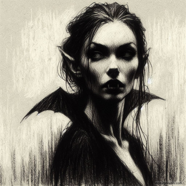 Vampire Robe Drawing 65 Female Vampire Drawing Ideas