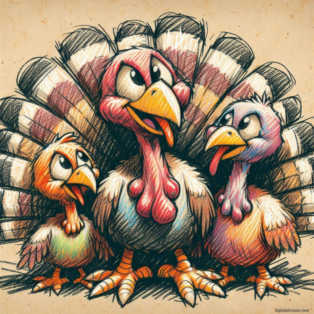 100 Turkey Drawing Ideas (Easy, Difficult, Cute, Funny and Cartoonish) 100 Turkey Drawing Ideas (Easy, Difficult, Cute, Funny and Cartoonish)