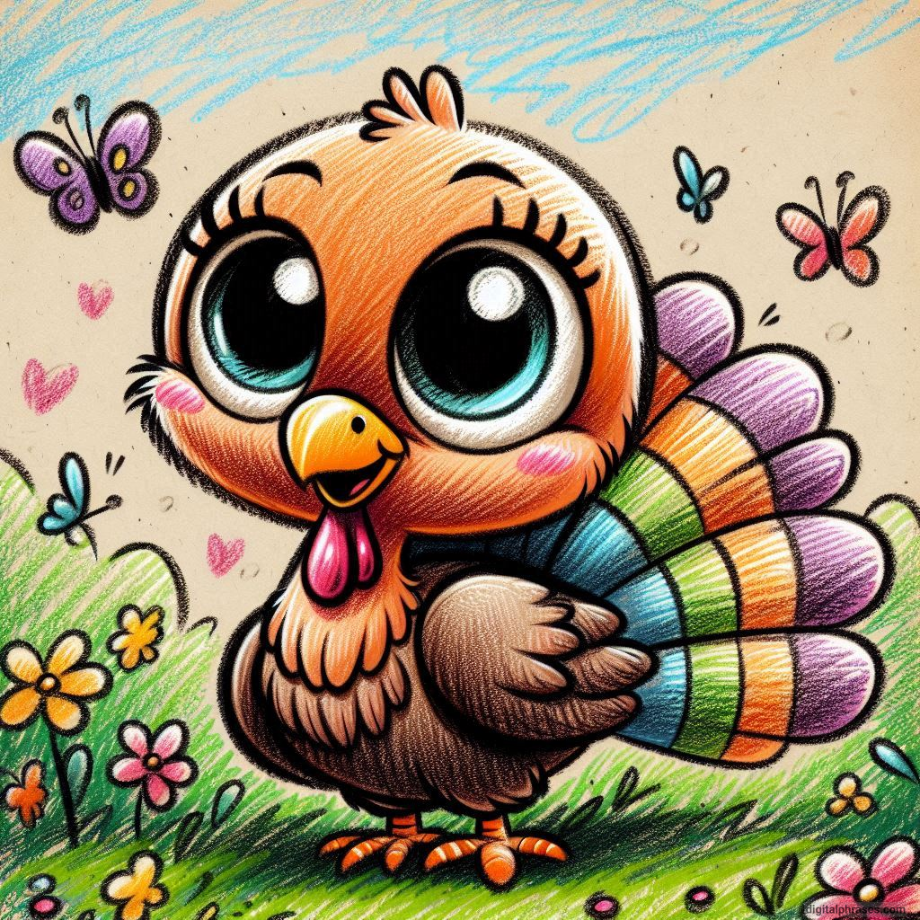 100 Turkey Drawing Ideas (Easy, Difficult, Cute, Funny and Cartoonish) 100 Turkey Drawing Ideas (Easy, Difficult, Cute, Funny and Cartoonish)