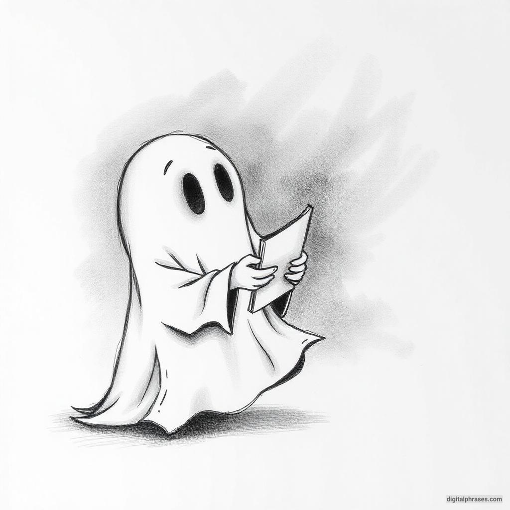 80 Drawing Ideas of Ghosts