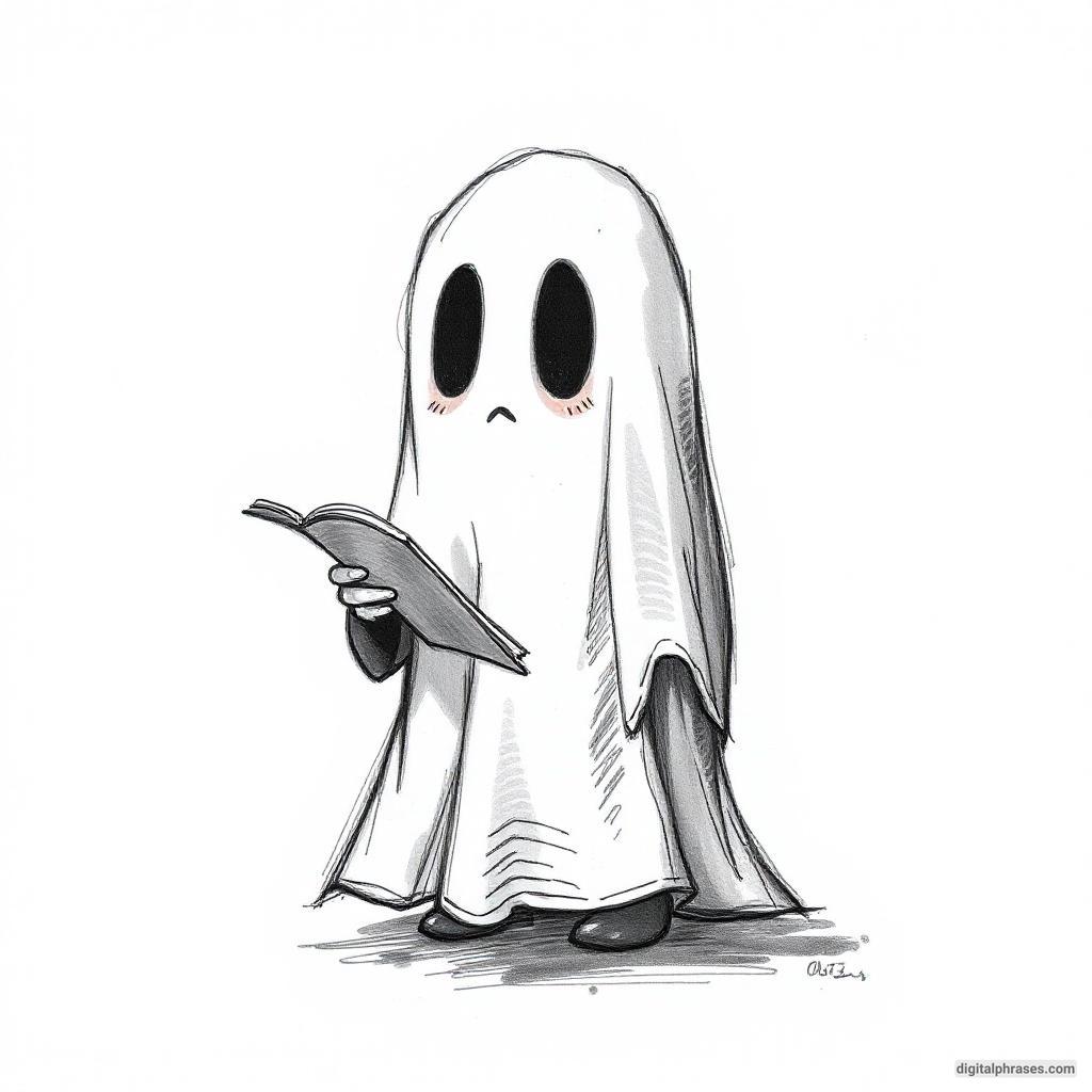 80 Drawing Ideas of Ghosts