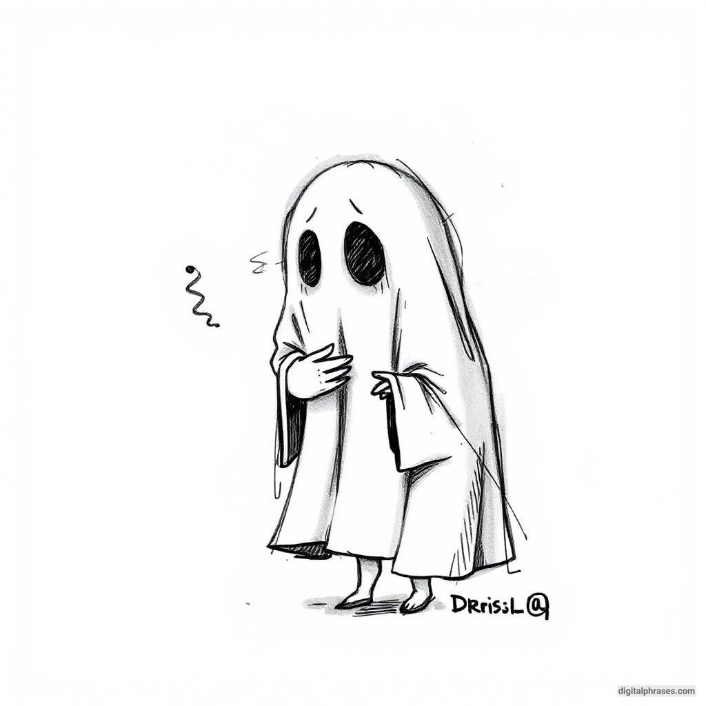 80 Drawing Ideas of Ghosts