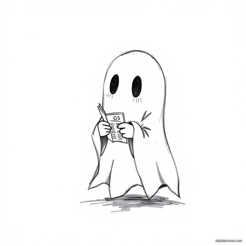 80 Drawing Ideas of Ghosts