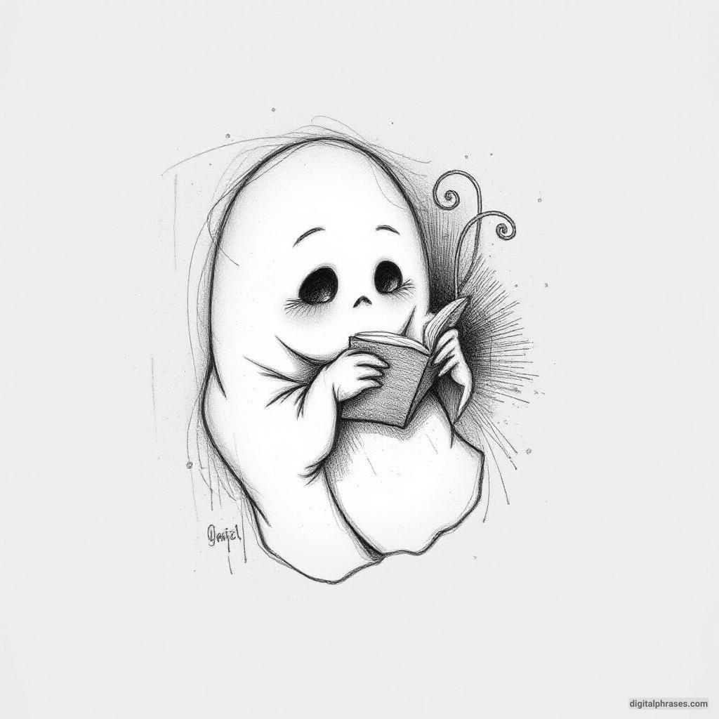 80 Drawing Ideas of Ghosts