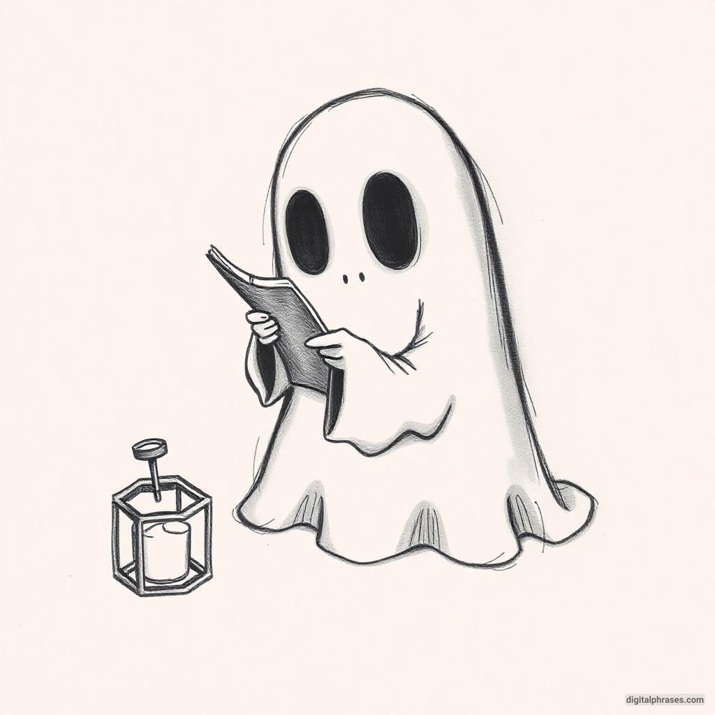 80 Drawing Ideas of Ghosts