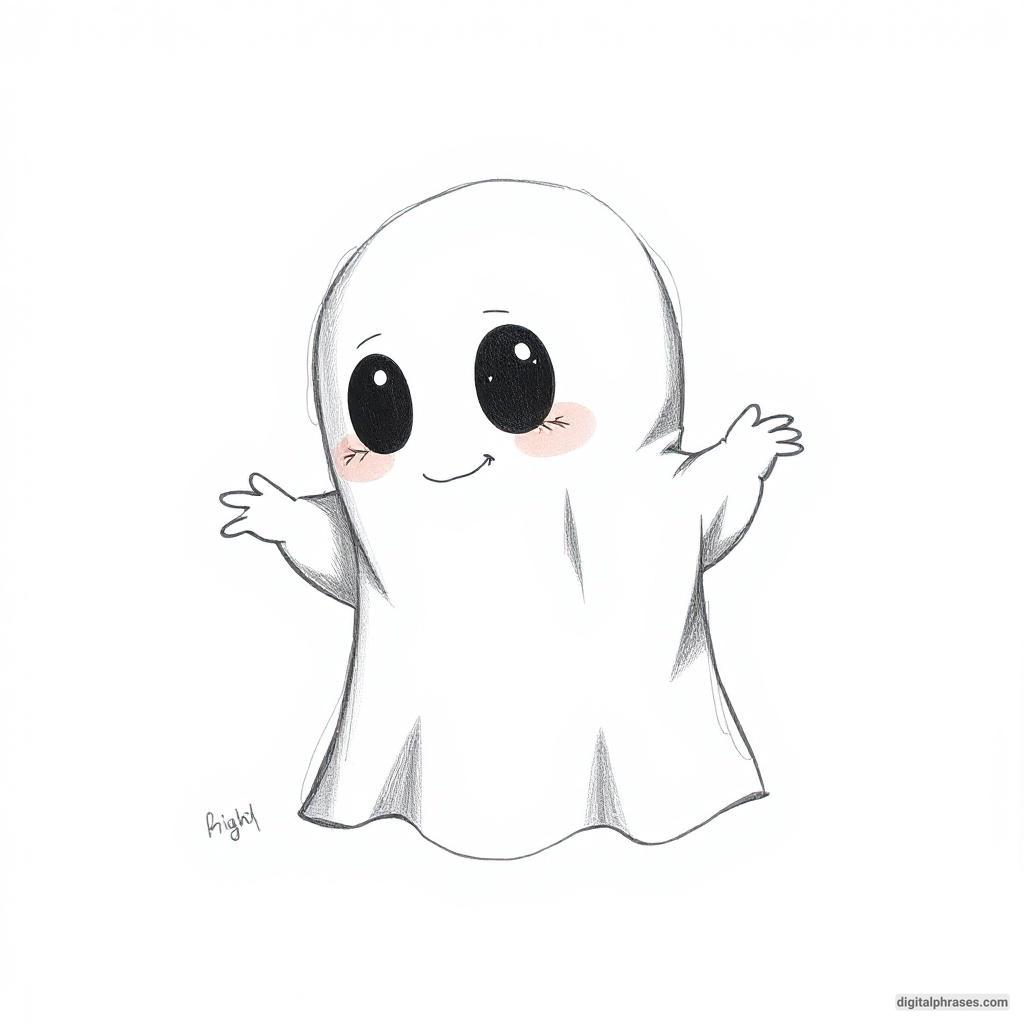 80 Drawing Ideas of Ghosts