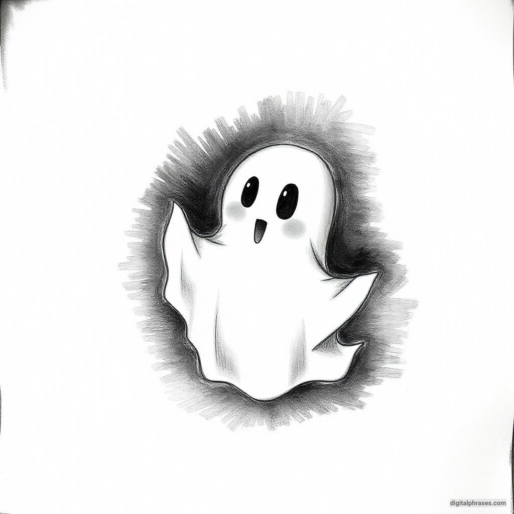 80 Drawing Ideas of Ghosts