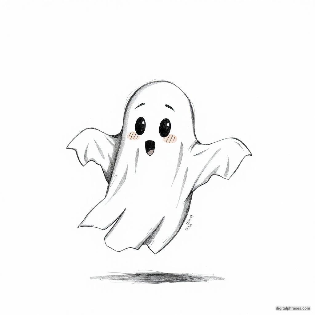 80 Drawing Ideas of Ghosts