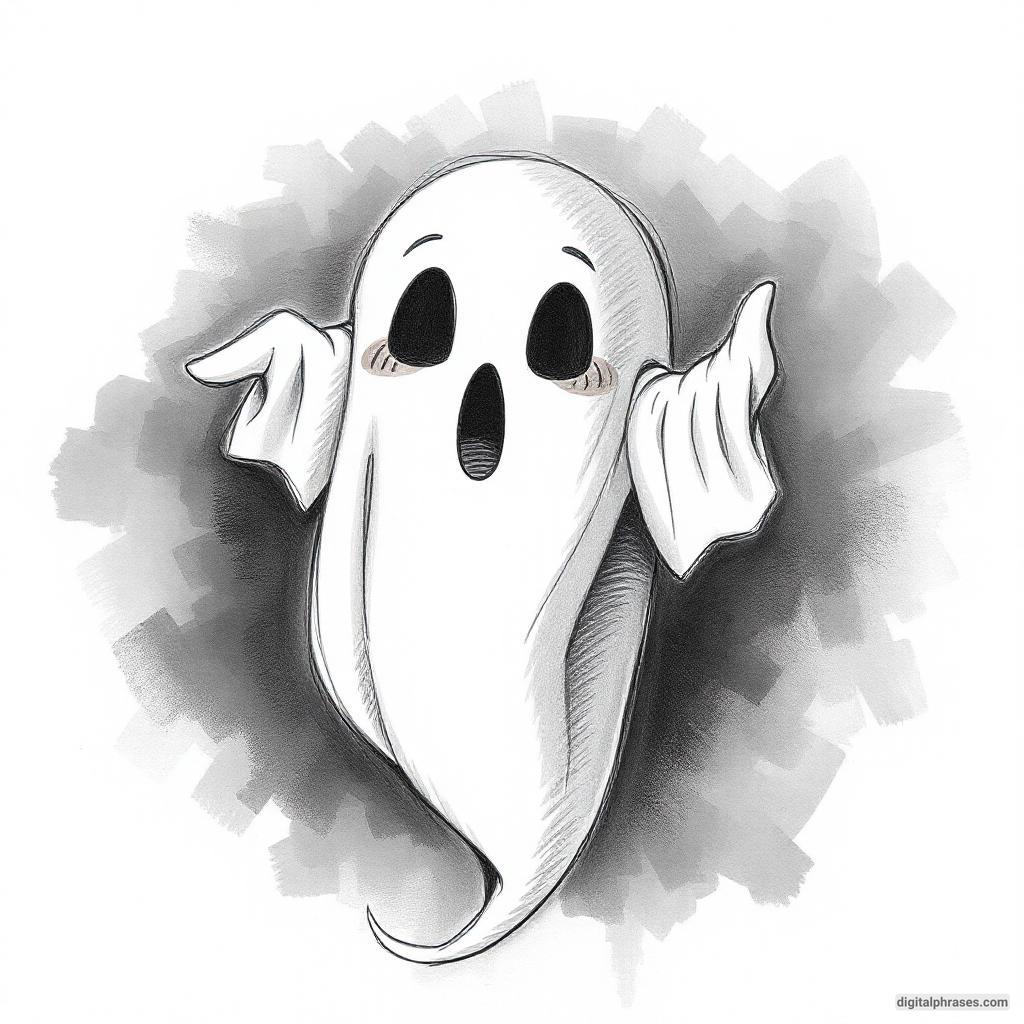 80 Drawing Ideas of Ghosts