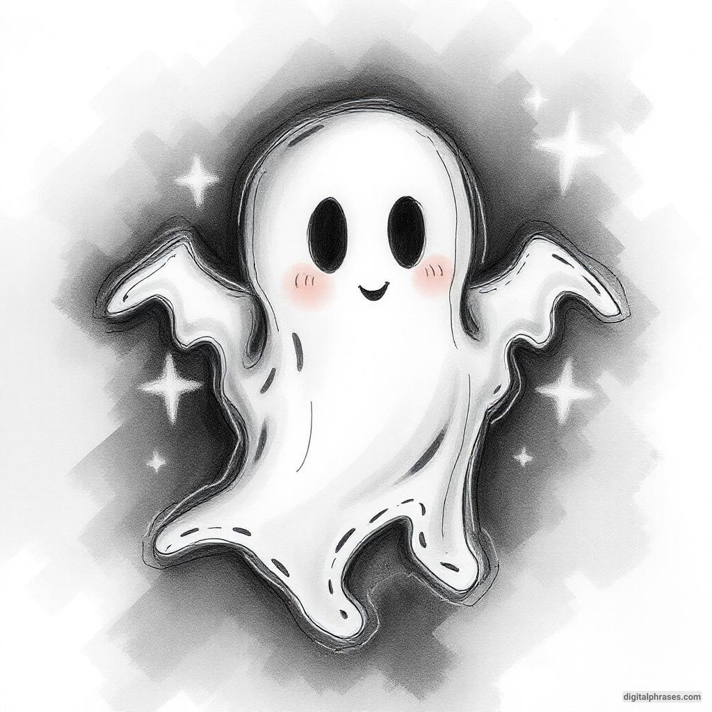 80 Drawing Ideas of Ghosts