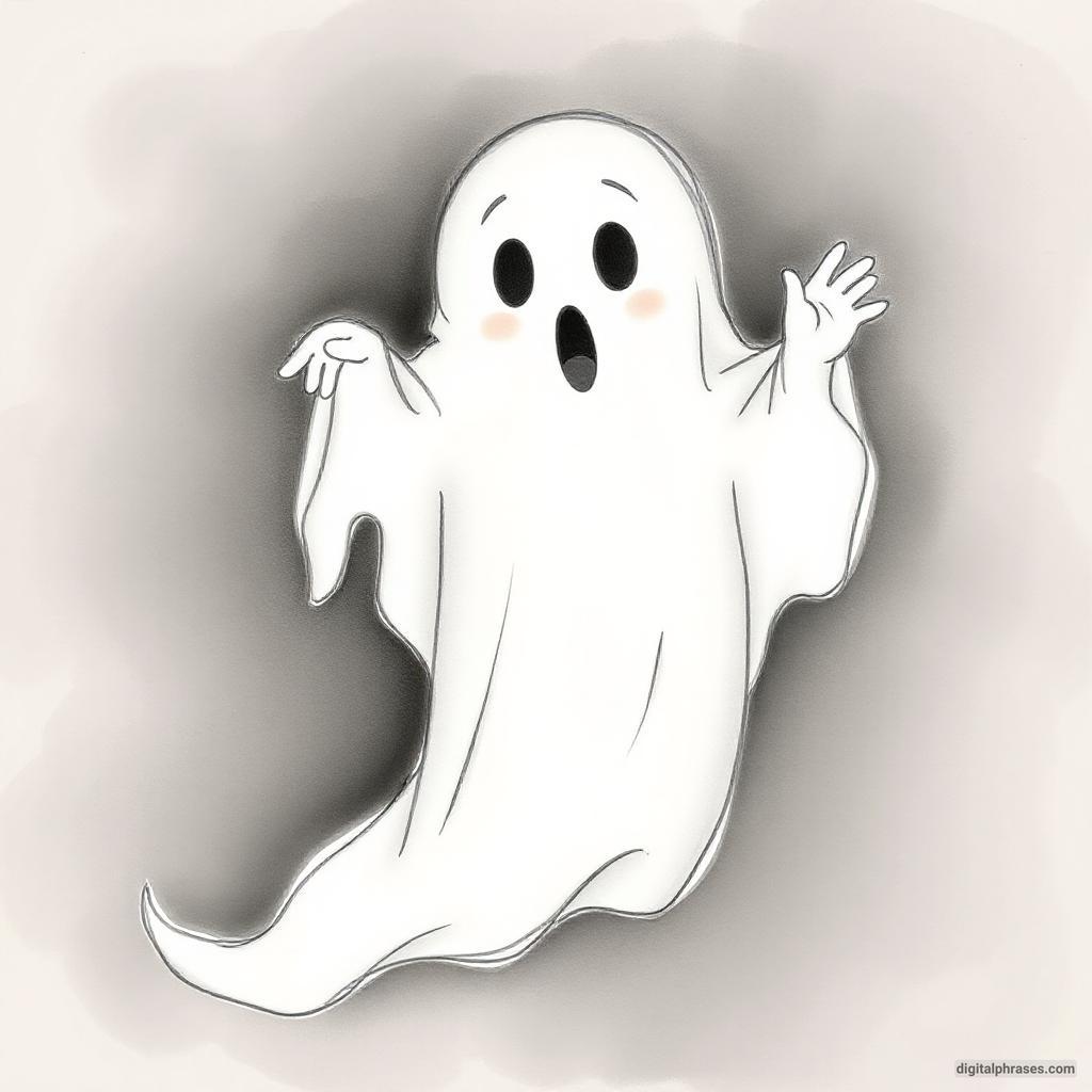 80 Drawing Ideas of Ghosts