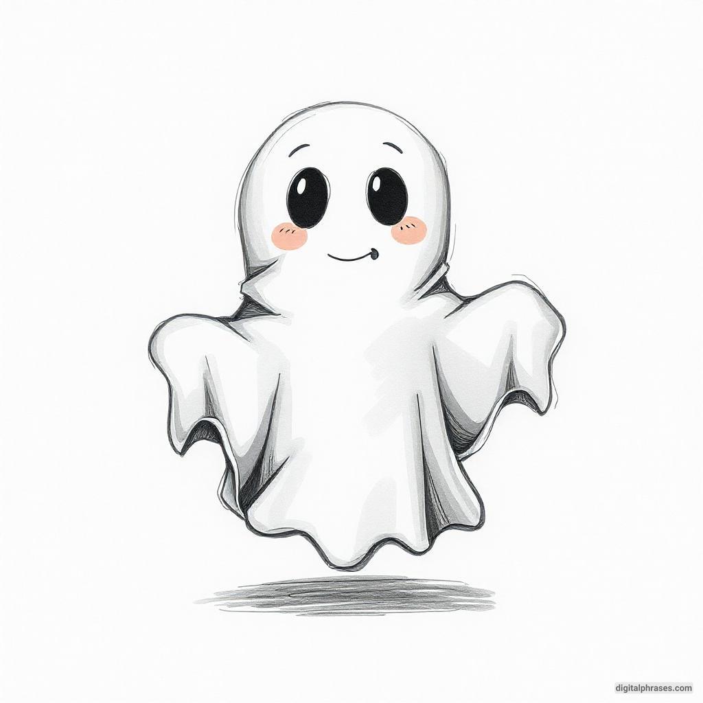 80 Drawing Ideas of Ghosts